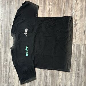 Civil Regime Rick and Morty Black Graphic Tee